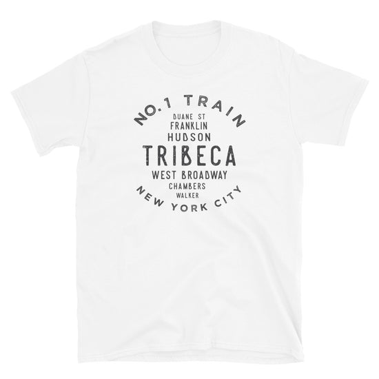 Load image into Gallery viewer, Tribeca Manhattan NYC Adult Mens Grid Tee
