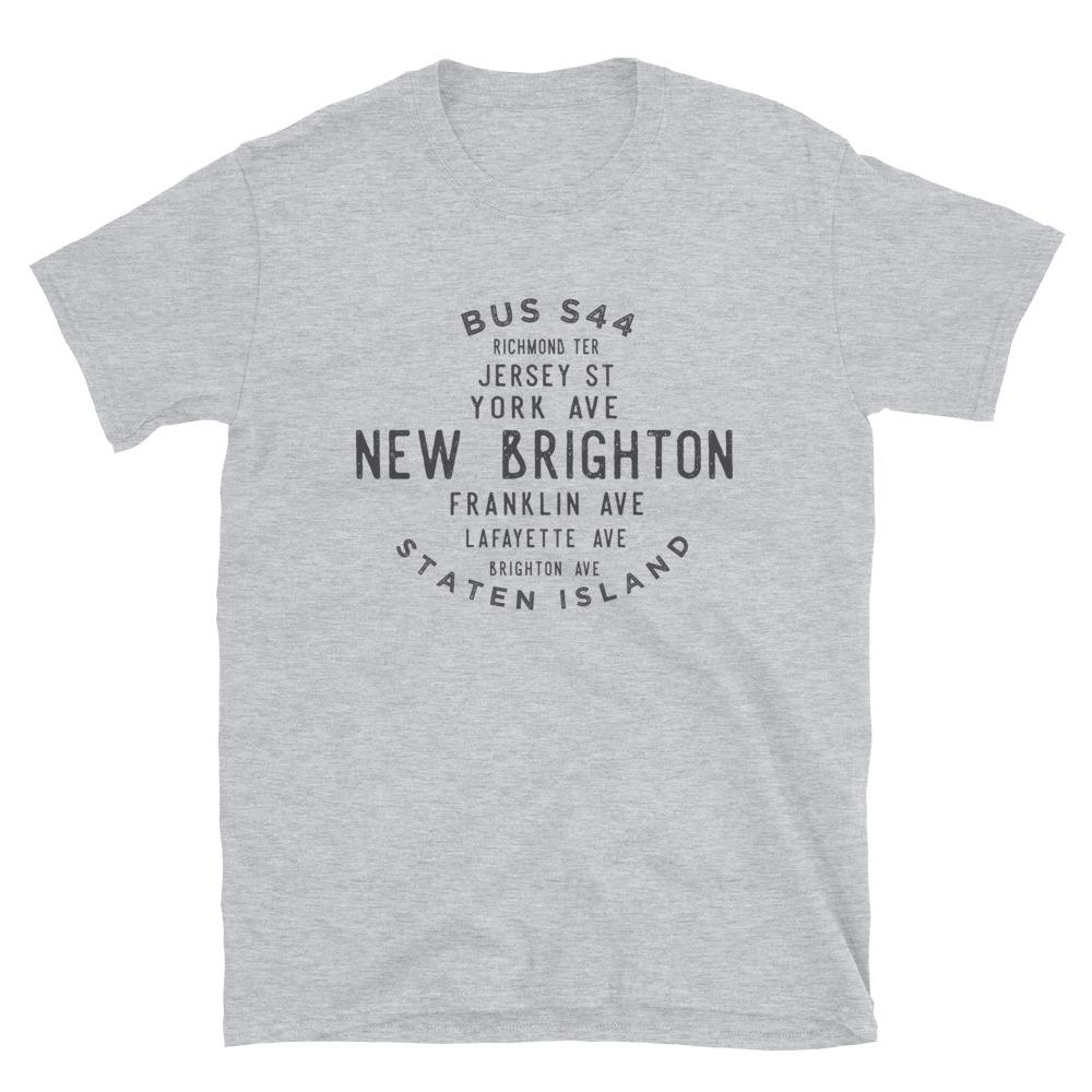 New Brighton Staten Island Unisex Grid Tee - Vivant Garde
