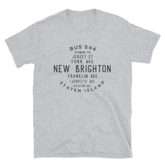 New Brighton Staten Island Unisex Grid Tee - Vivant Garde