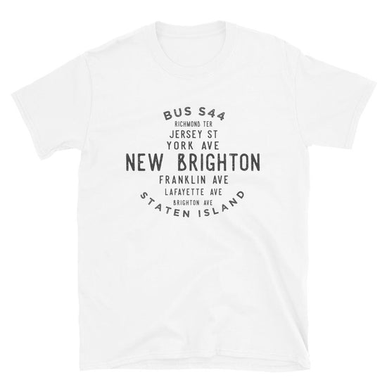 New Brighton Staten Island Unisex Grid Tee - Vivant Garde