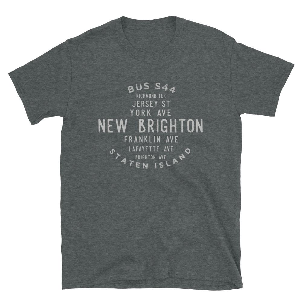 New Brighton Staten Island Unisex Grid Tee - Vivant Garde