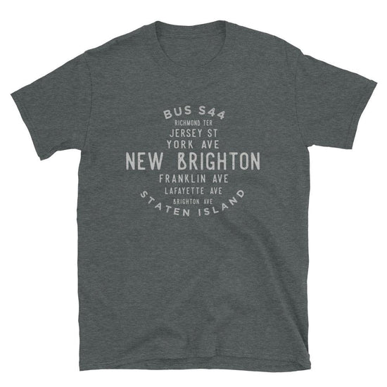 New Brighton Staten Island Unisex Grid Tee - Vivant Garde