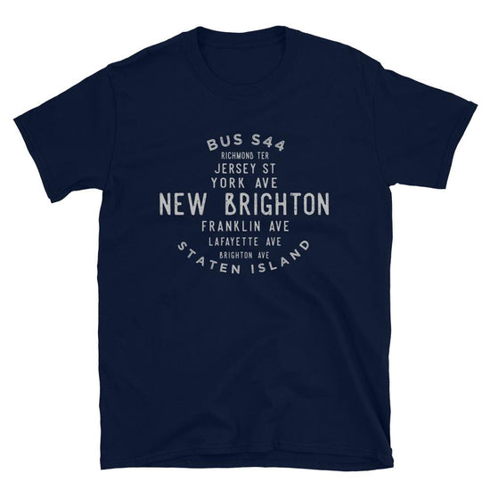New Brighton Staten Island Unisex Grid Tee - Vivant Garde