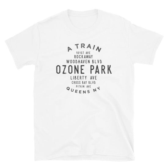 Ozone Park Queens Unisex Grid Tee - Vivant Garde