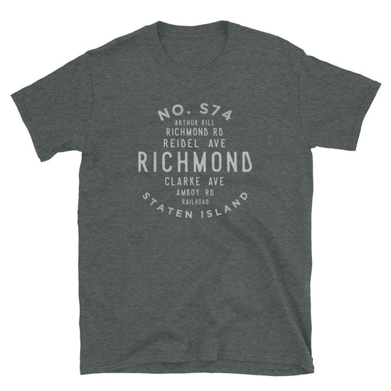 Richmond Staten Island Unisex Grid Tee - Vivant Garde