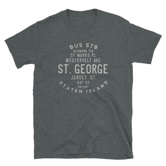 St. George Staten Island Unisex Grid Tee - Vivant Garde