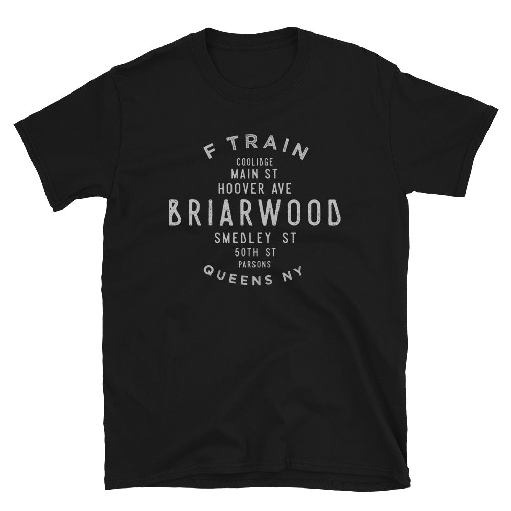 Briarwood Queens NYC Adult Mens Grid Tee