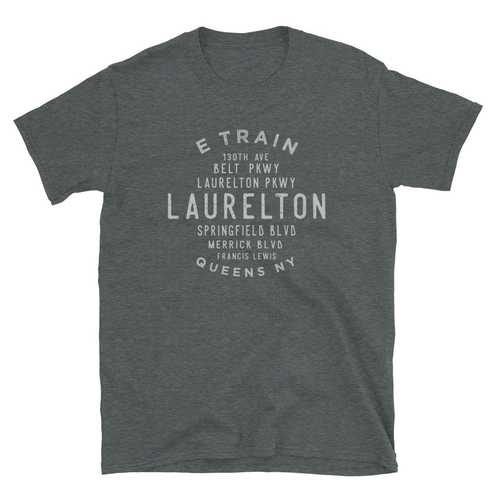 Laurelton Queens NYC Adult Mens Grid Tee