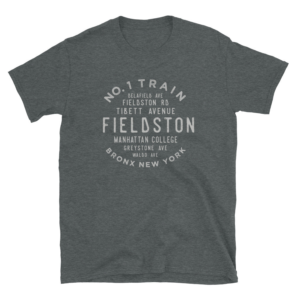 Fieldston Bronx Adult Mens Grid Tee
