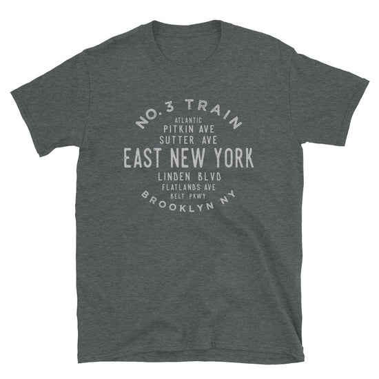 East New York Brooklyn NYC Adult Mens Grid Tee