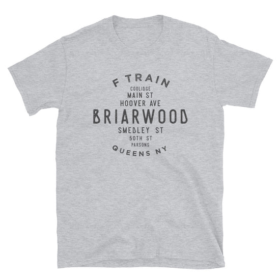Briarwood Queens NYC Adult Mens Grid Tee