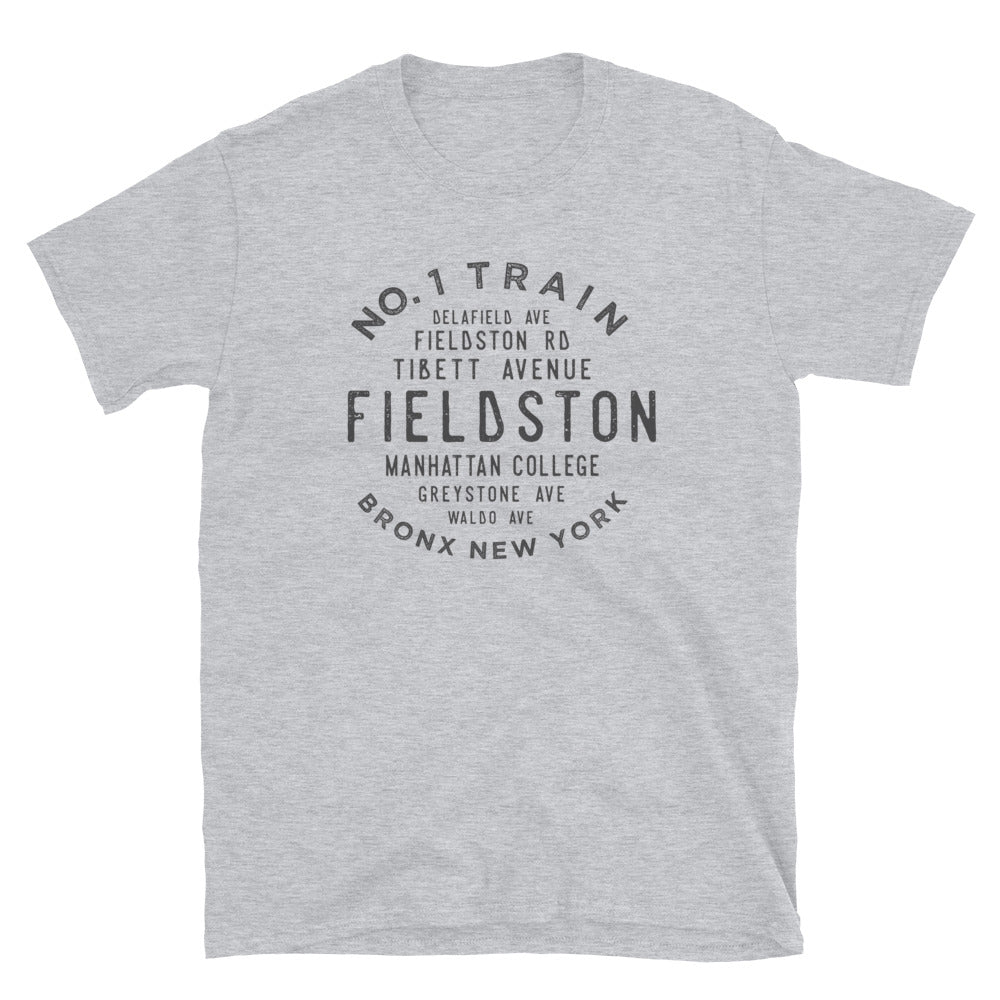 Fieldston Bronx Adult Mens Grid Tee