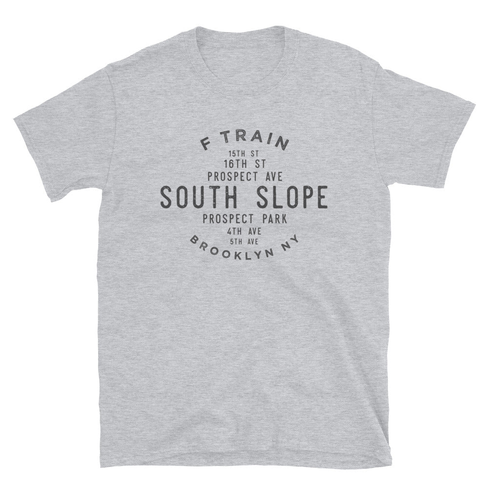 South Slope Brooklyn NYC Adult Mens Grid Tee