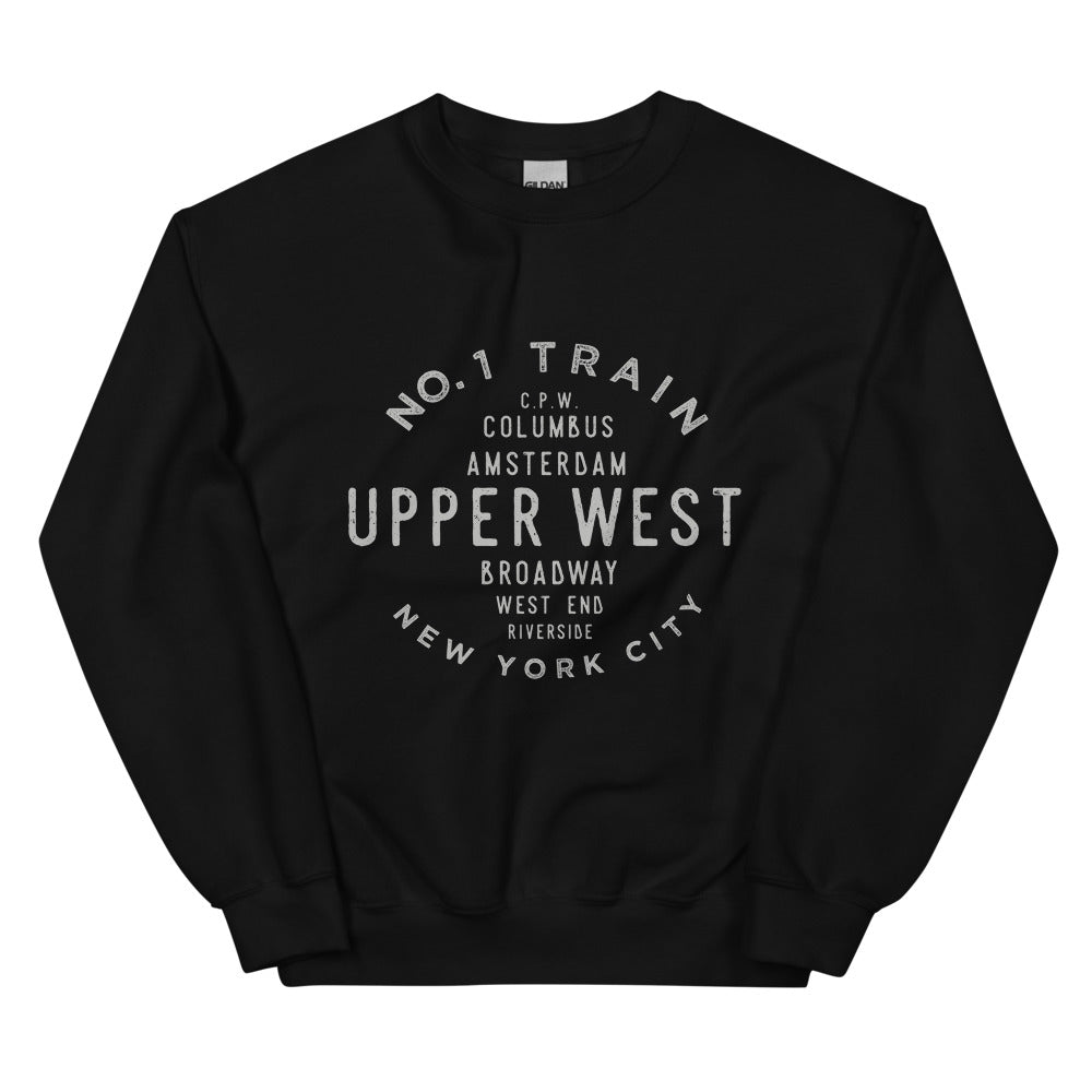 Upper West Manhattan NYC Adult Sweatshirt