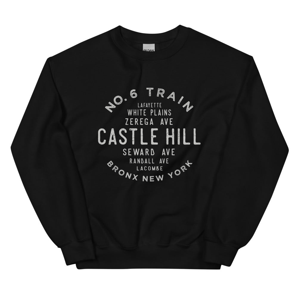 Castle Hill Bronx NYC Adult Sweatshirt