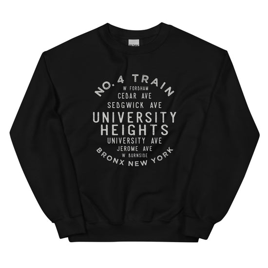 University Heights Bronx NYC Adult Sweatshirt