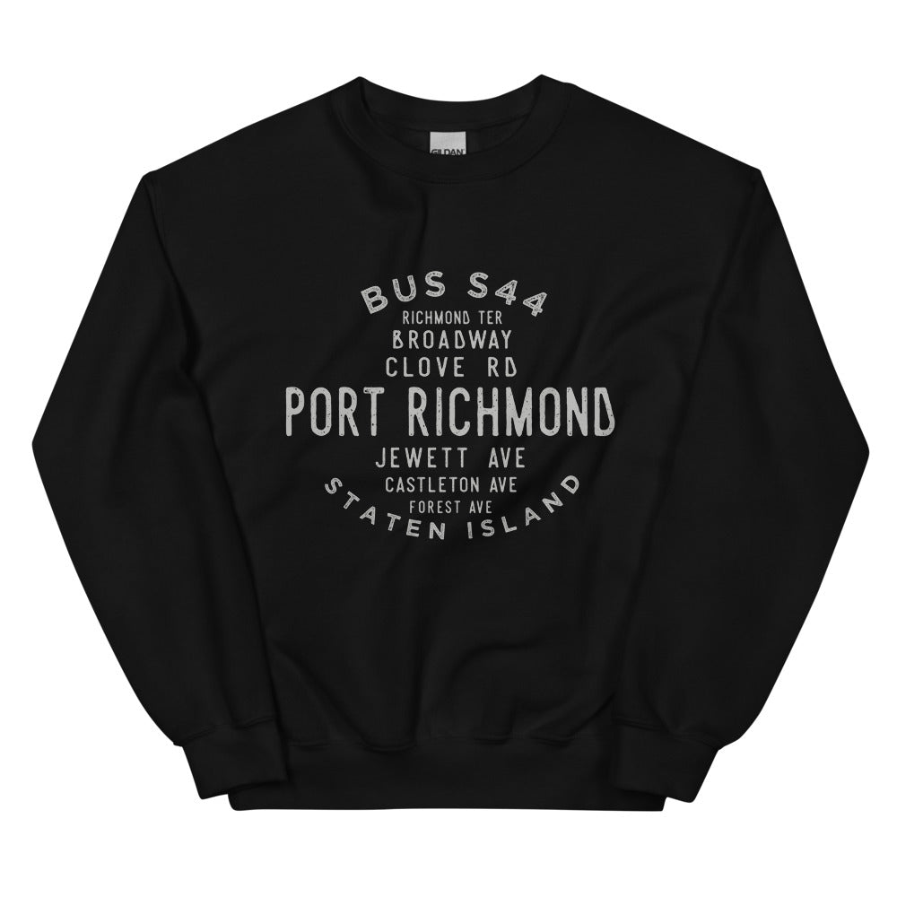 Port Richmond Staten Island NYC Adult Sweatshirt