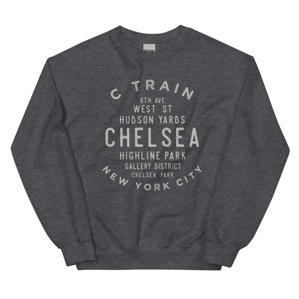 Chelsea Manhattan NYC Adult Sweatshirt