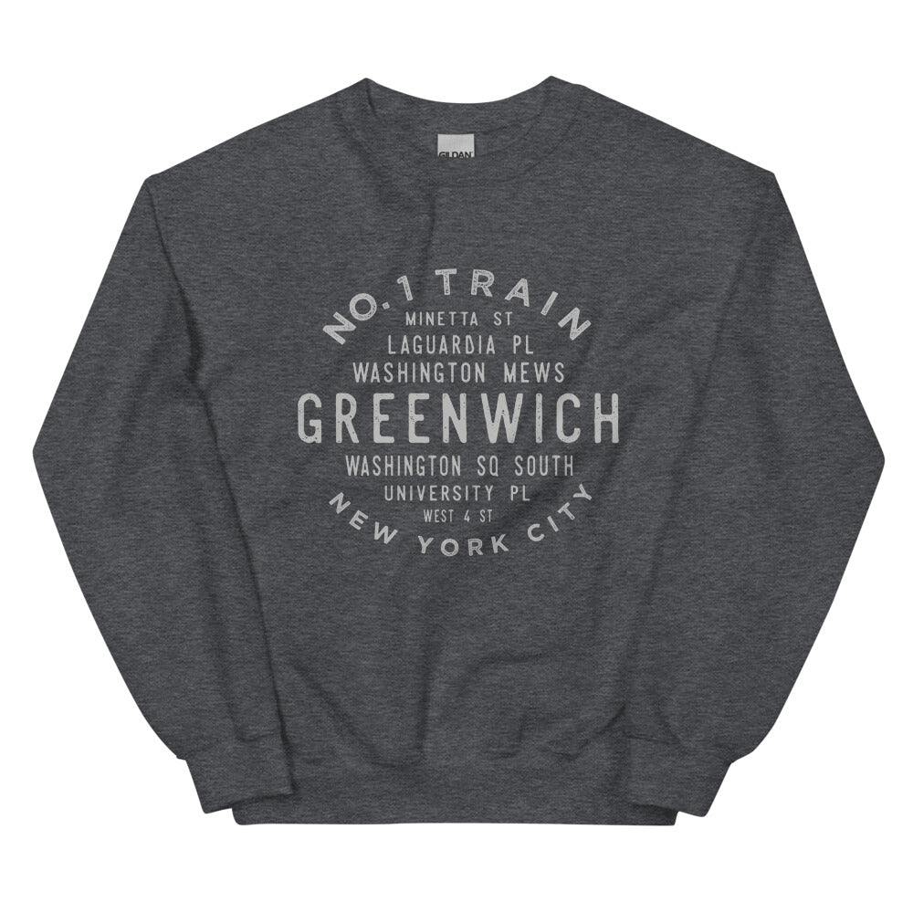 Greenwich Village Manhattan NYC Adult Sweatshirt