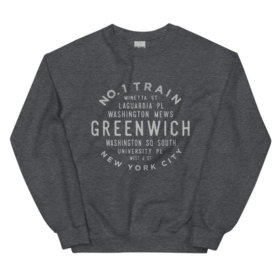 Greenwich Village Manhattan NYC Adult Sweatshirt