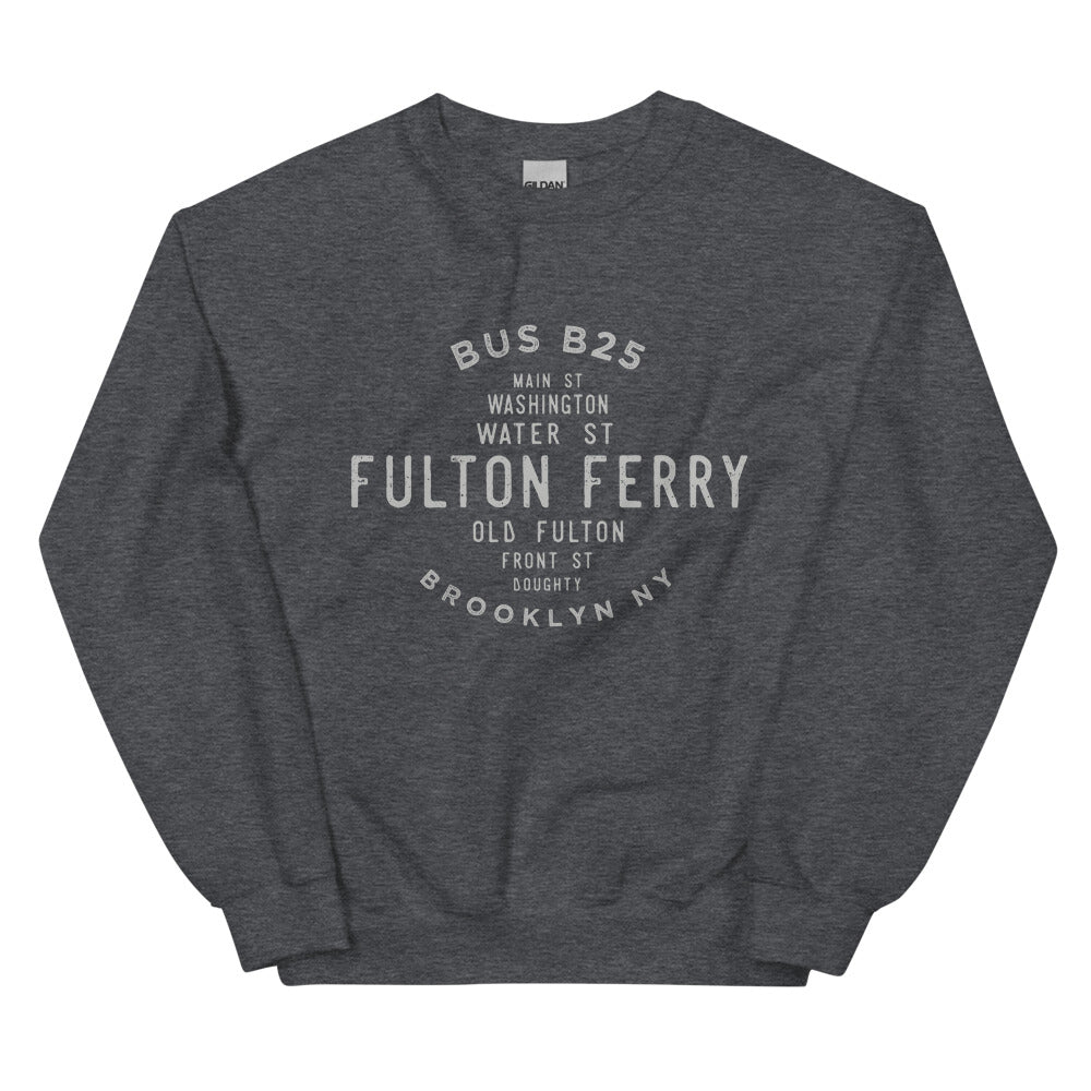 Fulton Ferry Brooklyn NYC Adult Sweatshirt