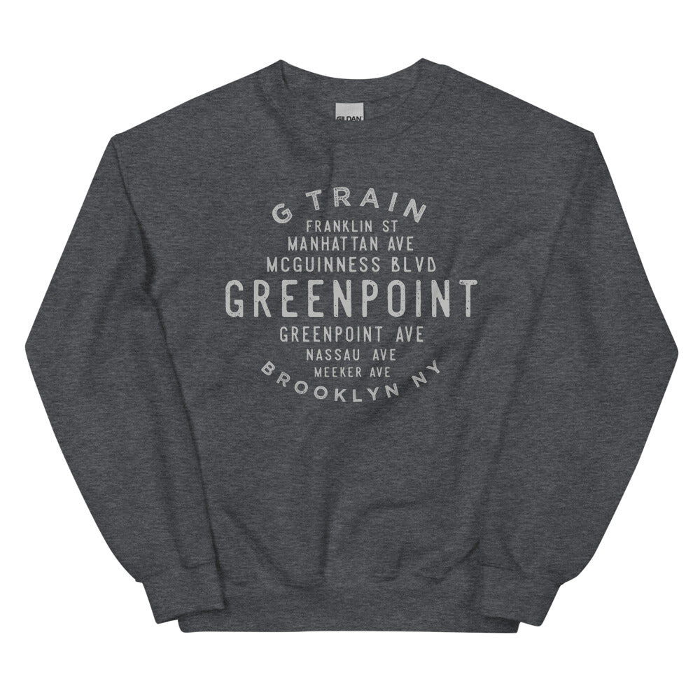 Greenpoint Brooklyn NYC Adult Sweatshirt