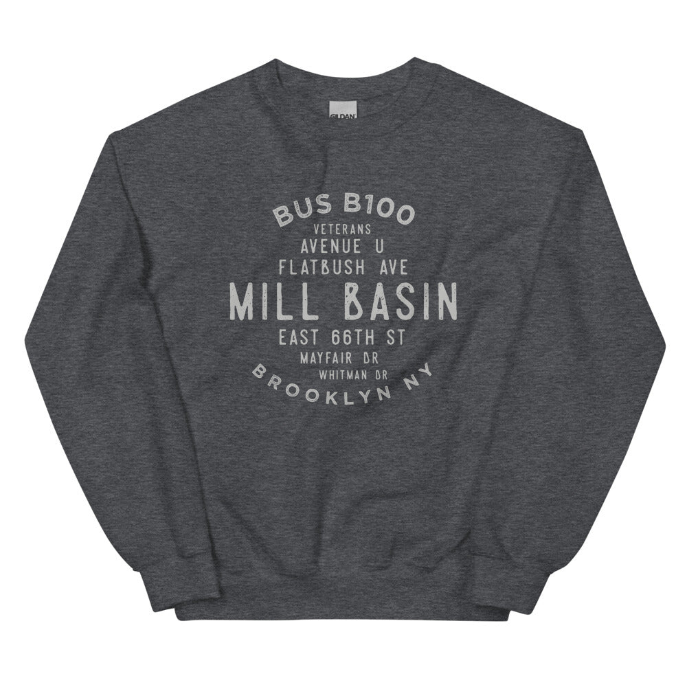 Mill Basin Brooklyn NYC Adult Sweatshirt