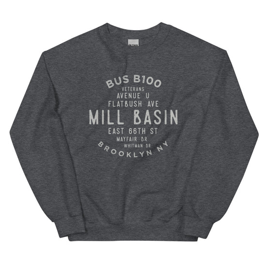 Load image into Gallery viewer, Mill Basin Brooklyn NYC Adult Sweatshirt

