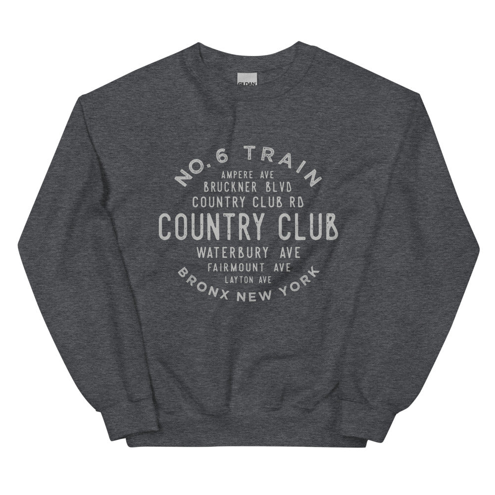 Country Club Bronx NYC Adult Sweatshirt