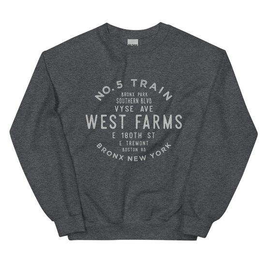 West Farms Bronx NYC Adult Sweatshirt