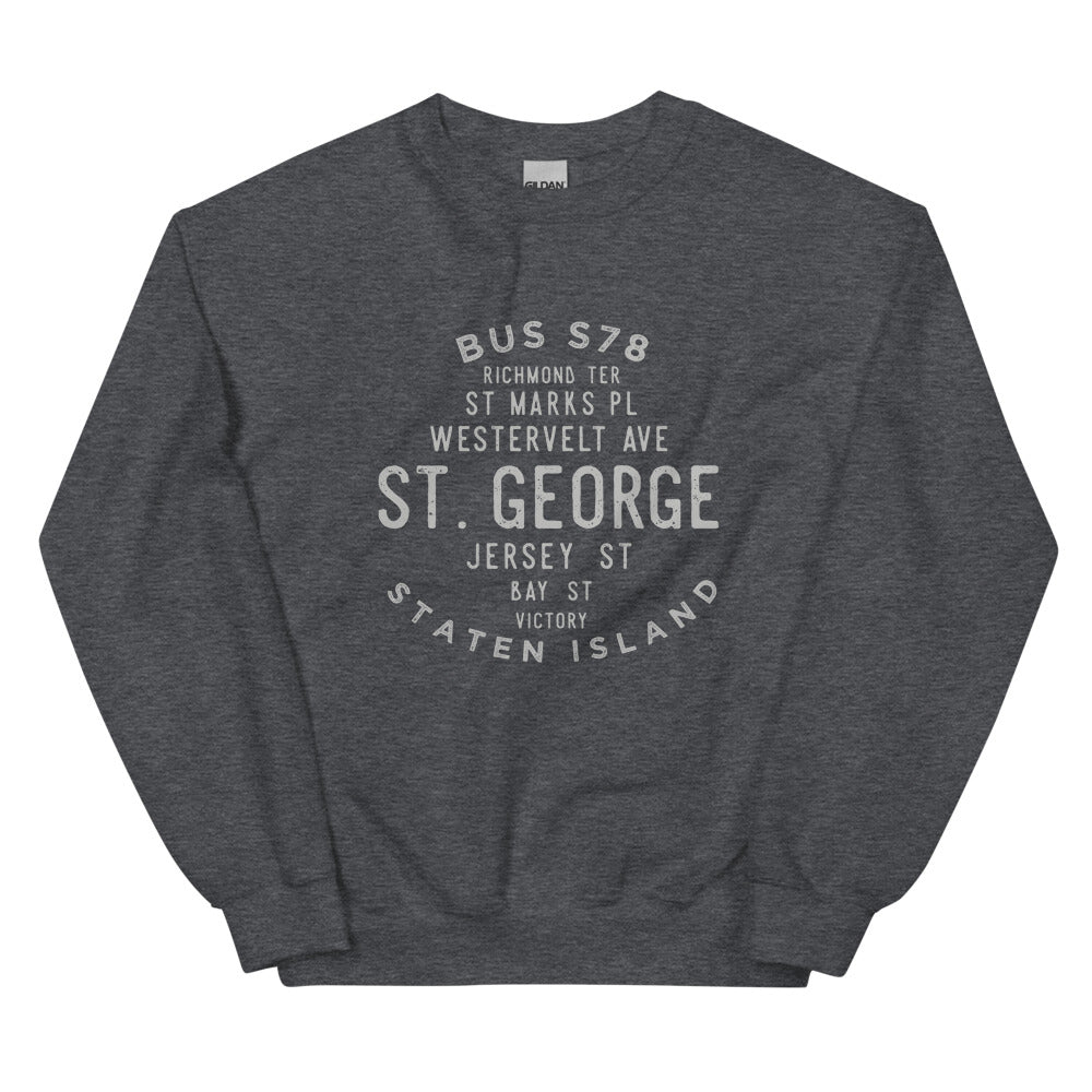 St. George Staten Island NYC Adult Sweatshirt