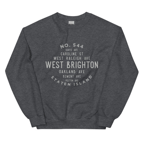 West Brighton Staten Island NYC Adult Sweatshirt