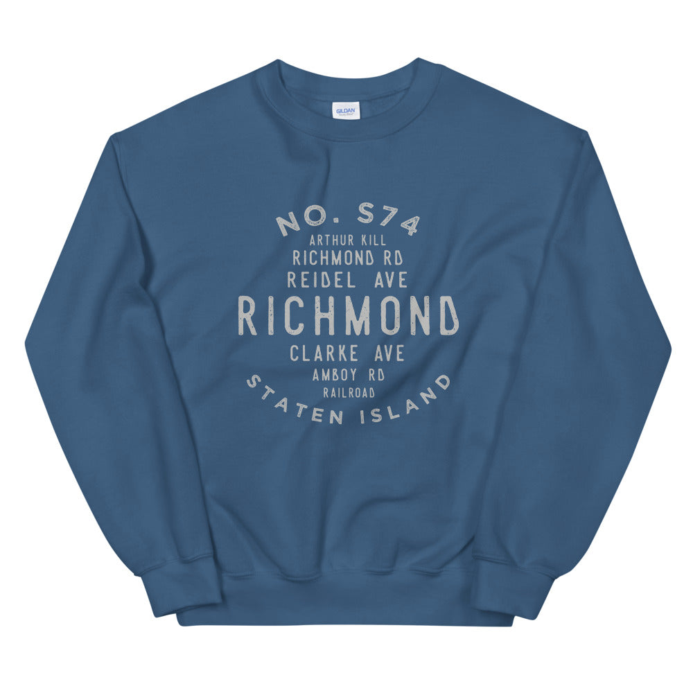 Richmond Staten Island NYC Adult Sweatshirt