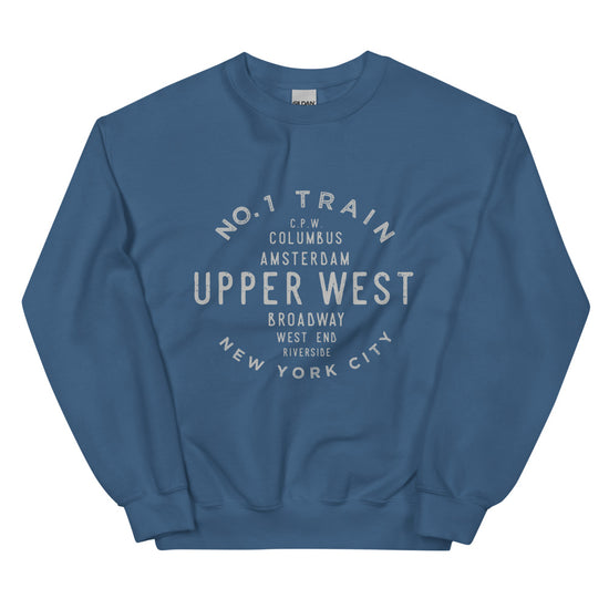 Upper West Manhattan NYC Adult Sweatshirt