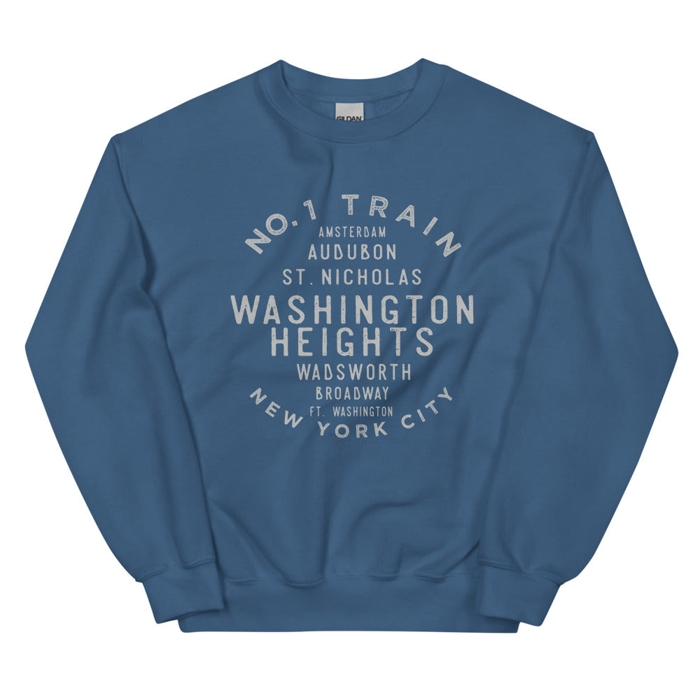 Washington Heights Manhattan NYC Adult Sweatshirt