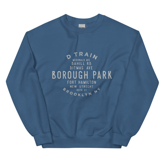 Borough Park Brooklyn NYC Adult Sweatshirt