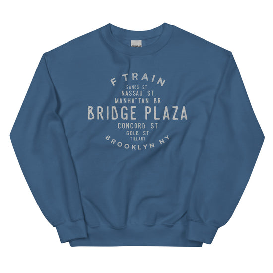 Bridge Plaza Brooklyn NYC Adult Sweatshirt