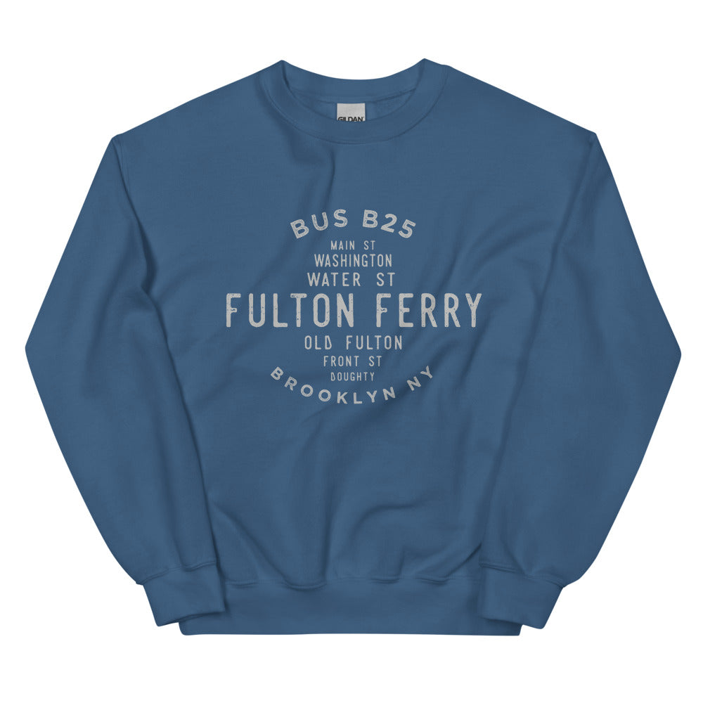 Fulton Ferry Brooklyn NYC Adult Sweatshirt