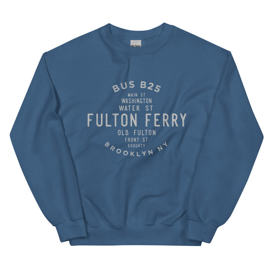 Fulton Ferry Brooklyn NYC Adult Sweatshirt