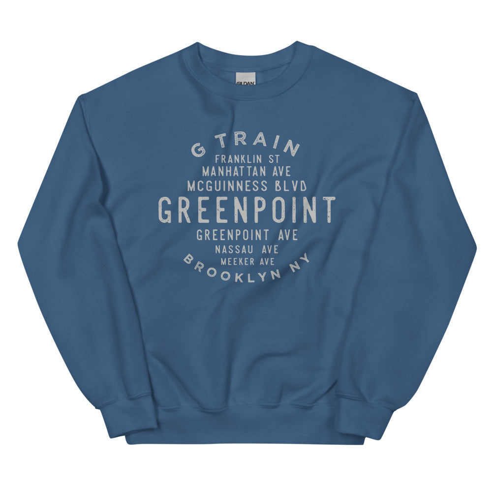 Greenpoint Brooklyn NYC Adult Sweatshirt