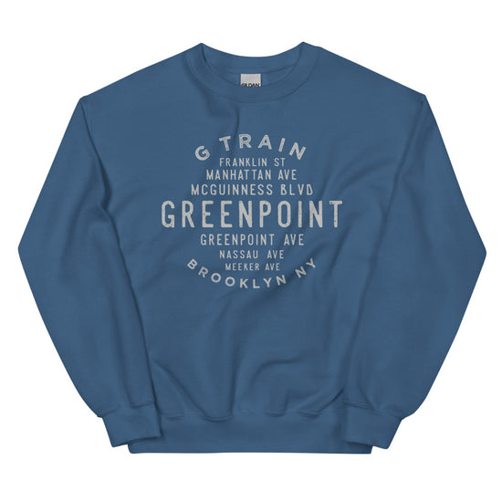Greenpoint Brooklyn NYC Adult Sweatshirt