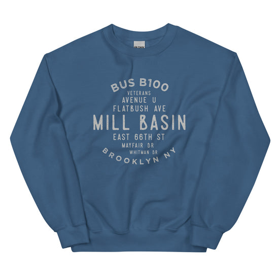 Load image into Gallery viewer, Mill Basin Brooklyn NYC Adult Sweatshirt
