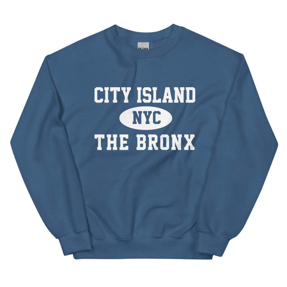 City Island Bronx NYC Adult Unisex Sweatshirt