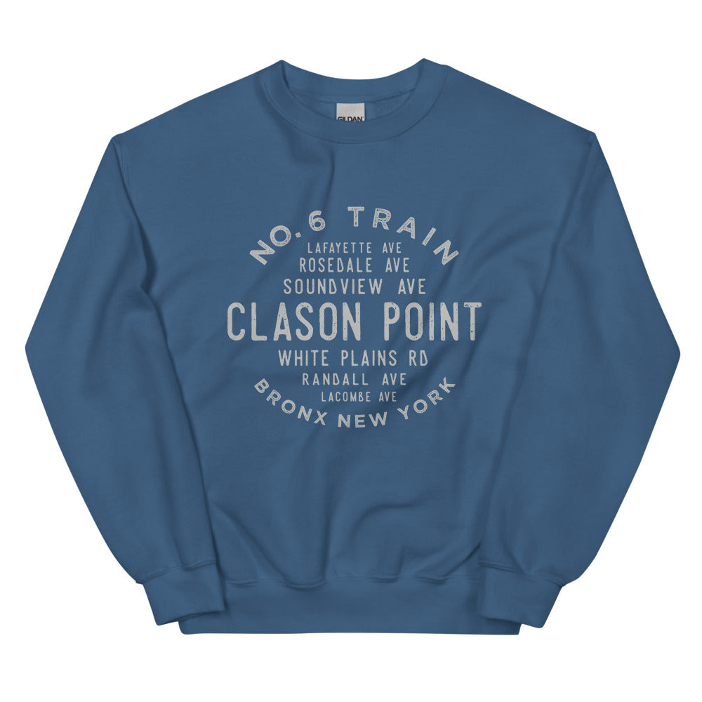 Clason Point Bronx NYC Adult Sweatshirt