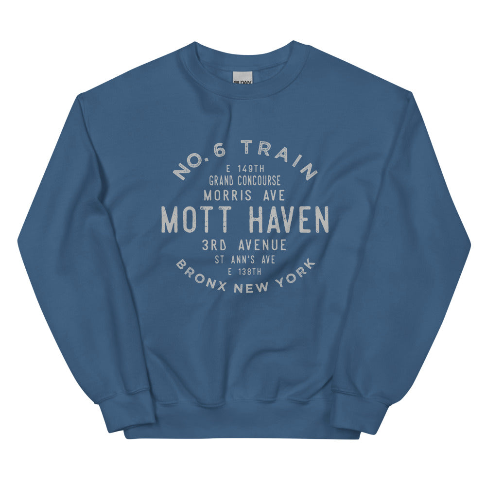 Mott Haven Bronx NYC Adult Sweatshirt