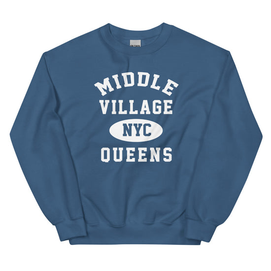 Middle Village Queens NYC Adult Unisex Sweatshirt