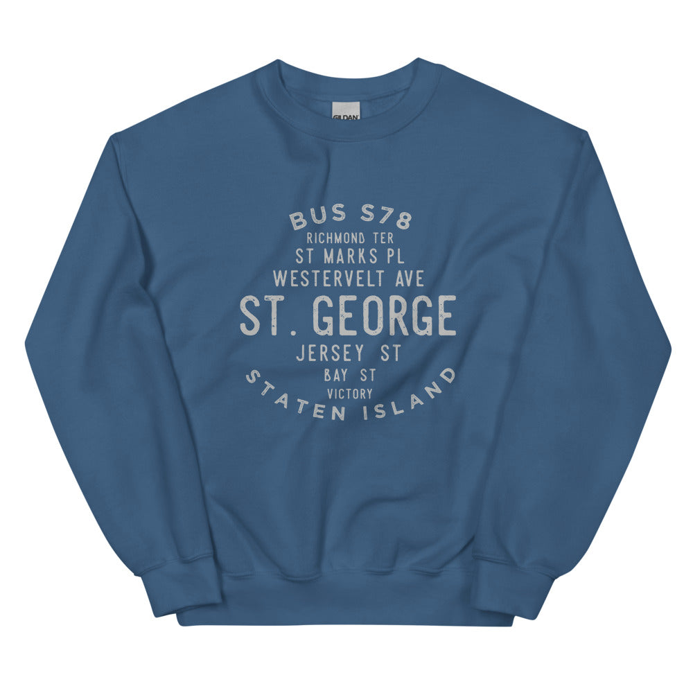 St. George Staten Island NYC Adult Sweatshirt