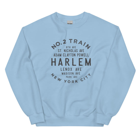 Harlem Manhattan NYC Adult Sweatshirt