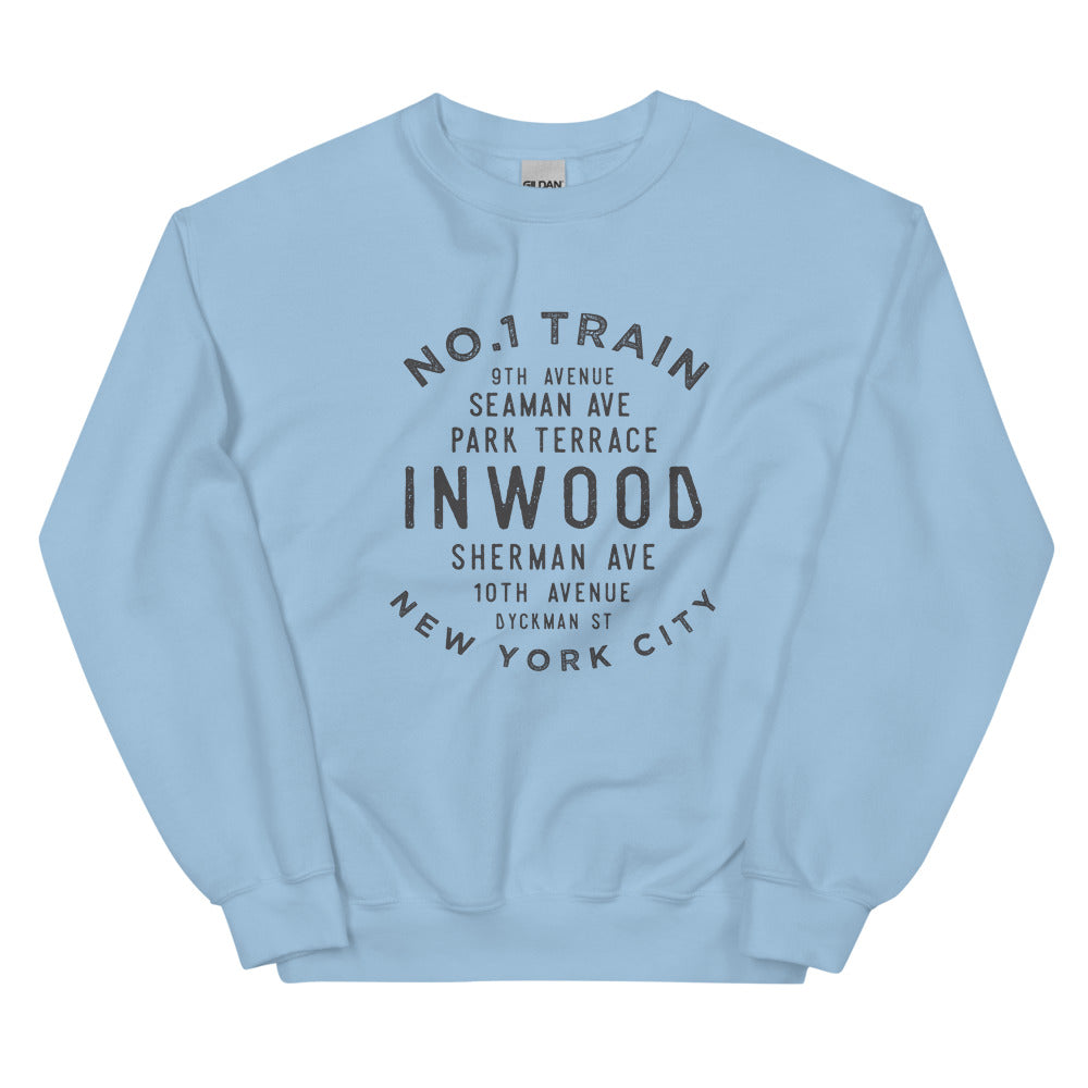 Inwood Manhattan NYC Adult Sweatshirt