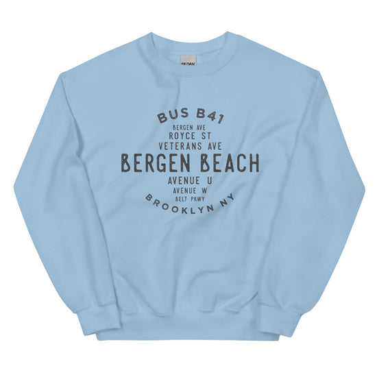 Bergen Beach Brooklyn NYC Adult Sweatshirt